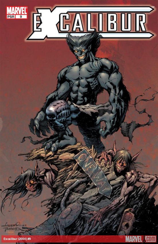 Cover of Excalibur #9