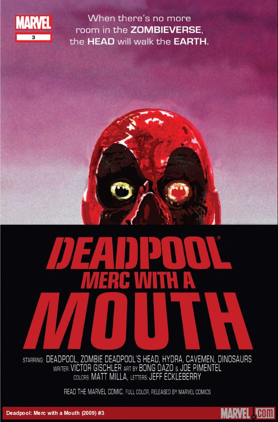 Cover of Deadpool: Merc with a Mouth #3