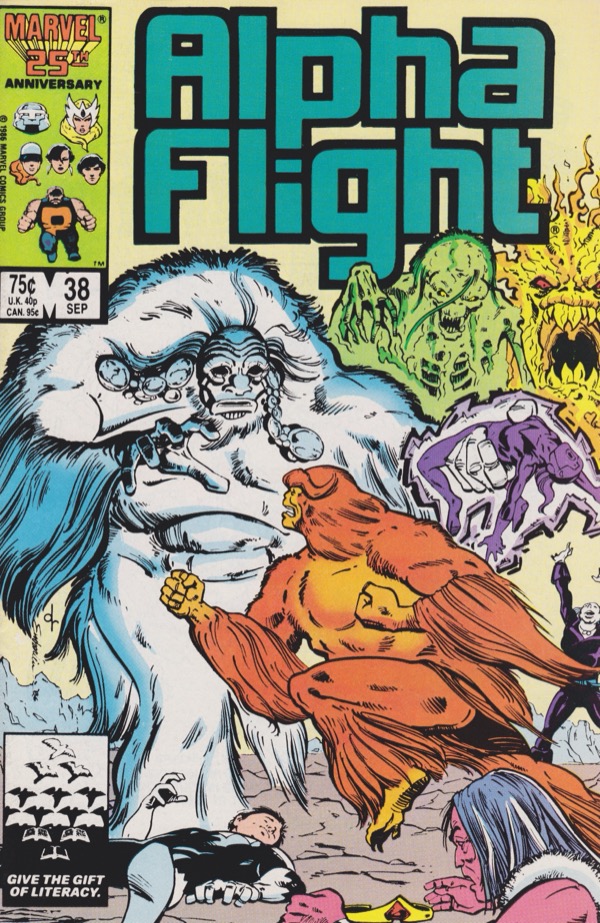 Cover of Alpha Flight #38