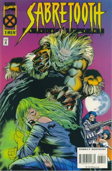 Cover of Sabretooth Classic #13