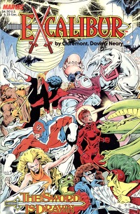 Cover from Excalibur by Claremont & Davis